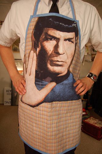 Mr. Spock apron